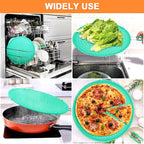 Splatter Screen for Frying Pan, Grease Splatter Guard, Heat-Resistant Splatter - Image 5