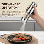 Rechargeable Salt & Pepper Grinder Set - Image 7