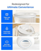 Waterdrop PT-72C-A Glass Alkaline Water Filter Pitcher, Eco-Friendly, Enhances - Image 9