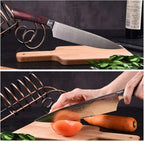 Professional Kitchen Knife Set, 5-Piece High Carbon German Stainless Steel Chef - Image 6