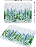 Winter Bear Bird Dish Drying Mat - Image 2