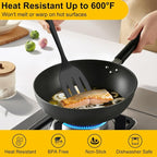Beijiyi Silicone Spatula Set of 4, 600°F Heat Resistant, BPA Free Kitchen - Image 4