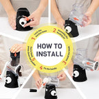Cheese Grater Hand Crank, Rotary Cheese Shredder - Image 9
