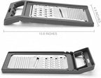 Cheese Grater with Handle, Stainless Steel, Cheese Shredder, Fruit and - Image 3