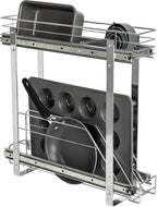 Household Essentials Glidez Multipurpose Chrome-Plated Steel Pull-Out/Slide-Out by HouseholdEssentials