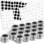 Bekith 20 Pack Magnetic Spice Jars, Magnetic Spice Containers - Image 5