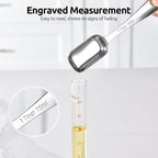 U-Taste Narrow Square Measuring Spoons: 18/8 Stainless Steel Kitchen Measure - Image 5