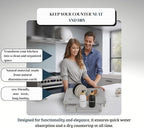 6 PCS Stone Drying Mat Set for Kitchen Counter, 2 Large Diatomaceous Earth Dish - Image 5