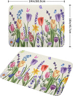 Spring Summer Floral Dish Drying Mat - Image 2