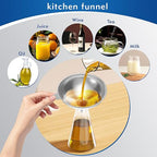 Serinar Stainless Steel Funnel - Image 5