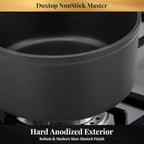 Duxtop Nonstick Master Saucepans 3 Quart Hard Anodized Sauce Pan - Image 5