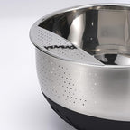 Rice Washer Strainer Bowl Quinoa Washing Bowl whit Handle Stainless Steel - Image 6