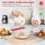12 Inches Silicone Hand Mixer Splatter Guard, Compatible - Image 3
