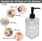 Clear Glass Soap Dispenser - Image 4