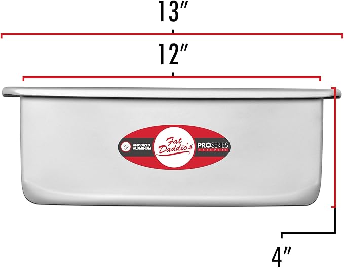 Fat Daddio's POB-12184 Anodized Aluminum Sheet Cake Pan - Image 4