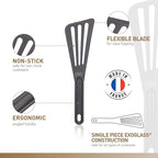 Matfer Bourgeat Exoglass® High Temperature Pelton Spatula - Image 3