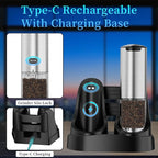 Electric Salt and Pepper Grinder Set Type-C Fast Charging, Automatic Salt and - Image 7