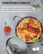 Cooks Standard 18/10 Stainless Steel Stockpot 8-Quart, Classic Deep Cooking Pot - Image 6
