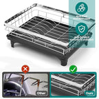 MERRYBOX Stainless Steel Dish Drying Rack, Expandable Dish Drainers - Image 6