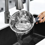 Stainless Steel Pot Set with Lid 6pcs, Sauce Pans 1QT & 2QT & 3QT Set, Triply - Image 5