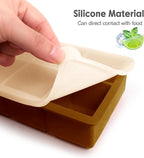 Silicone Ice Cube Trays with Lids, Large Square Ice Cube Molds - Image 6
