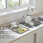 Dish Drying Mat for Kitchen Counter 2 Pack - Image 2
