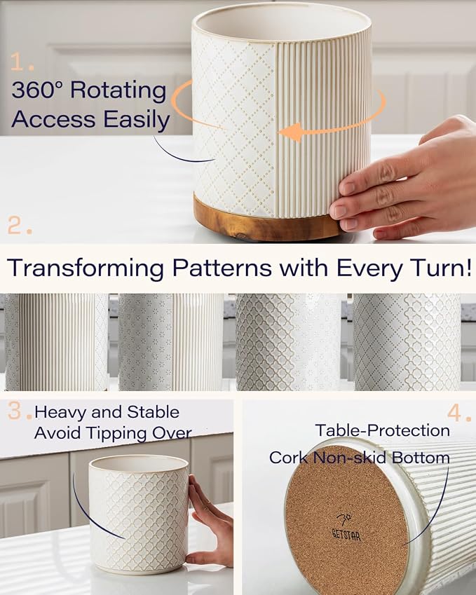 getstar Extra Large Rotating Utensil Holder - Image 2