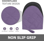 1 Pair Short Oven Mitts - Image 5
