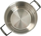 Babish 8 Quart Tri-Ply Stainless Steel Stock Pot - Image 4