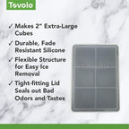 Tovolo Large 2” King Cube Ice Tray - Image 3