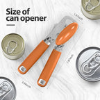Safring Can Opener Manual, Heavy Duty Stainless Steel Smooth Edge Can Opener - Image 2