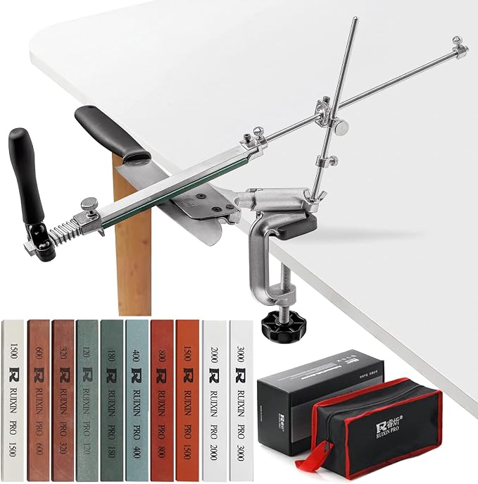 Upgraded RUIXIN PRO RX-008 Professional Knife Sharpener by Moviron