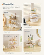 SONGMICS HOME Cabinet Organizer Shelf, Kitchen Storage, Spice Rack, Expandable - Image 7