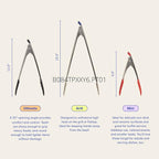 GIR: Get It Right Premium Stainless Steel Locking Tongs - Image 4