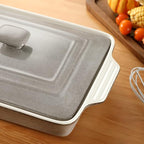 LOVECASA 4.5 Quart Ceramic Casserole Dish - Image 7