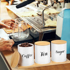 Reallnaive Coffee Tea Sugar Container Set - Image 4