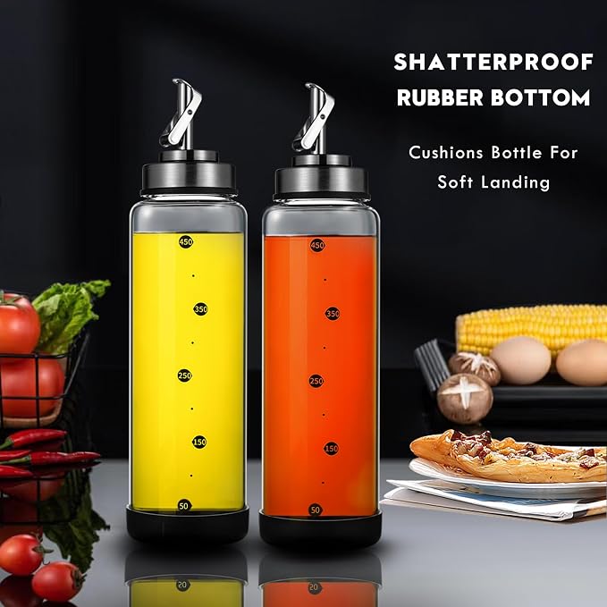 Glass Olive Oil Dispenser Bottle - Image 5