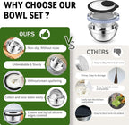 P&P CHEF 4-In-1 Stainless Steel Colander - Image 5