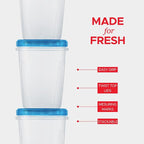 Tafura 12 Pack Leakproof Freezer Containers - Image 5