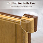 Book Cutting Board Set with Wooden Stand-Wooden Kitchen Cutting Boards That - Image 3