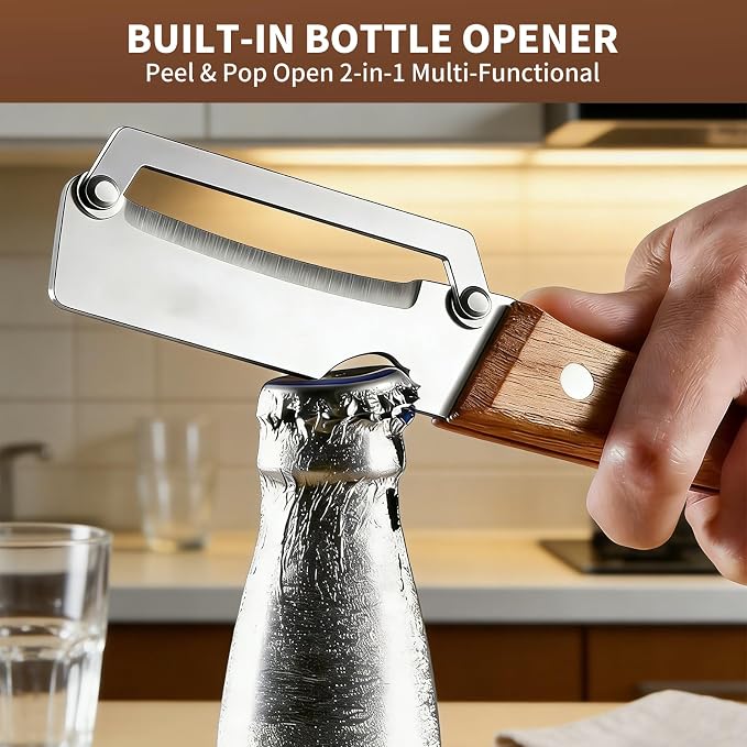 2 Pack 2 in 1 Multi-Functional Vegetable Peeler - Image 4