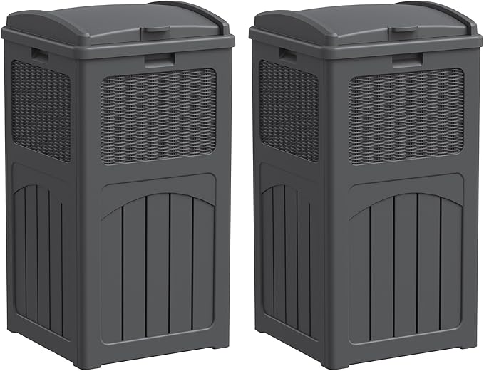 Greesum 33 Gallon Outdoor Trash Can by BuynowfromGreesum