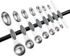 Spring Chef Stainless Steel Magnetic Measuring Spoons Set of 8 - Image 9