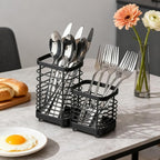 Utensil Holder, Stainless Steel Utensil Drying Rack - Image 5