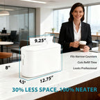 Multifold Paper Towel Dispenser Countertop: Modunful Z Flod/Tri Fold Hand Towel - Image 4