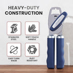 Zulay Kitchen Heavy Duty Stainless Steel Can Opener Manual - Image 3
