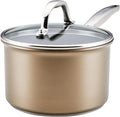 Anolon Ascend Hard Anodized Nonstick Sauce Pan/Saucepan and Lid by Anolon