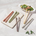 carrotez Silicone Cooking Kitchen Tongs, Non-Scratch Serving Tongs 9.25 Inches - Image 2