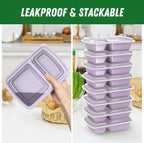 Dealusy 50 Pack 28 oz Meal Prep Containers Reusable - Image 4