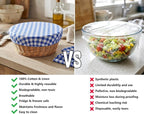 Reusable Bowl Covers, 5 Size Stretch Cloth Bowl Covers - Image 3